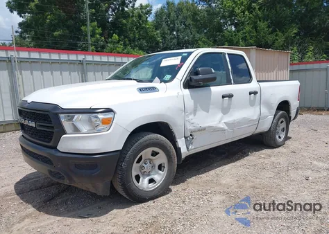 2020 Ram 1500 Tradesman Quad Cab 4X2 6'4 Box from USA, damaged, VIN 1C6SRECG2LN385953